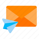 email, send, delivery, message, business, paper, plane