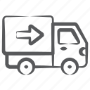 cargo truck, delivery services, delivery truck, fast delivery, goods delivery, logistics
