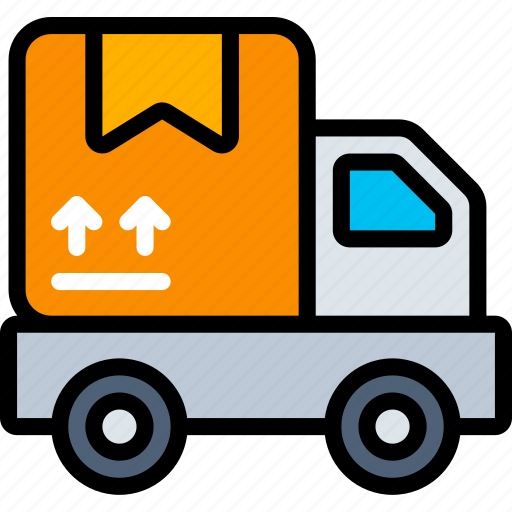 Delivery, logistics, parcel, shipping, truck icon - Download on Iconfinder