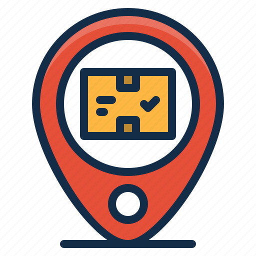 Delivery, gps, location, logistics, shipping, tracker icon - Download on Iconfinder