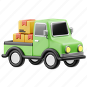 truck, delivery, logistic, box, cargo, vehicle, transportation, shipping, courier 