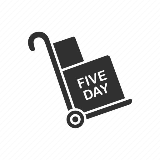 Delivery, five days, five days delivery, shipping icon - Download on Iconfinder
