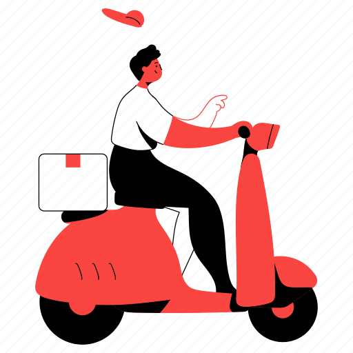 Delivery, transport, transportation, box, package, logistic illustration - Download on Iconfinder