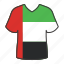 world, flag, country, national, arab emirates, shirt, flags 