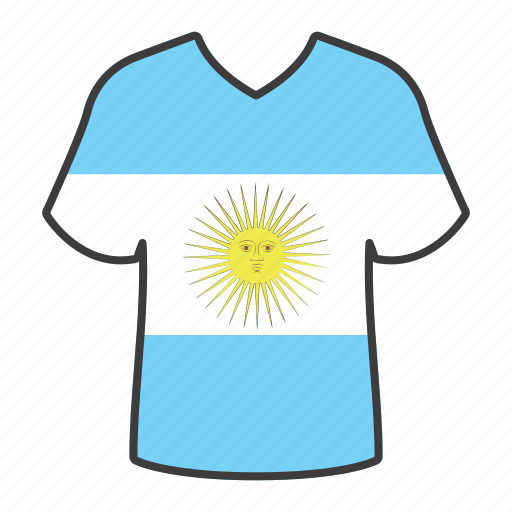 World, flag, country, national, argentina, shirt, flags icon - Download on Iconfinder