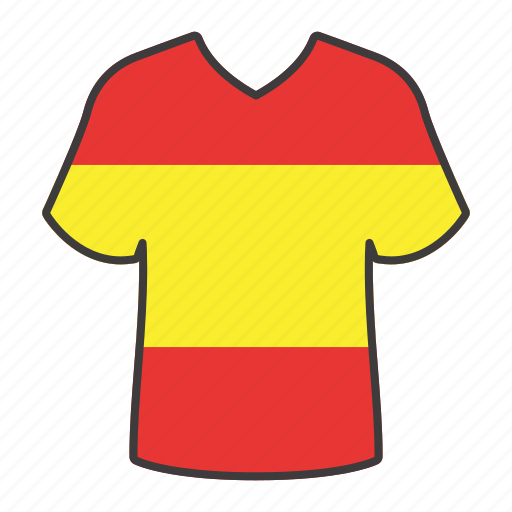 World, flag, country, national, shirt, spain, flags icon - Download on Iconfinder