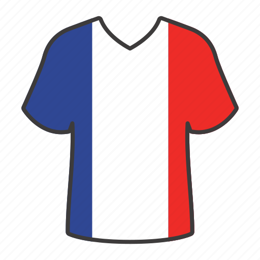 World, flag, country, national, shirt, france, flags icon - Download on Iconfinder