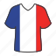 world, flag, country, national, shirt, france, flags 