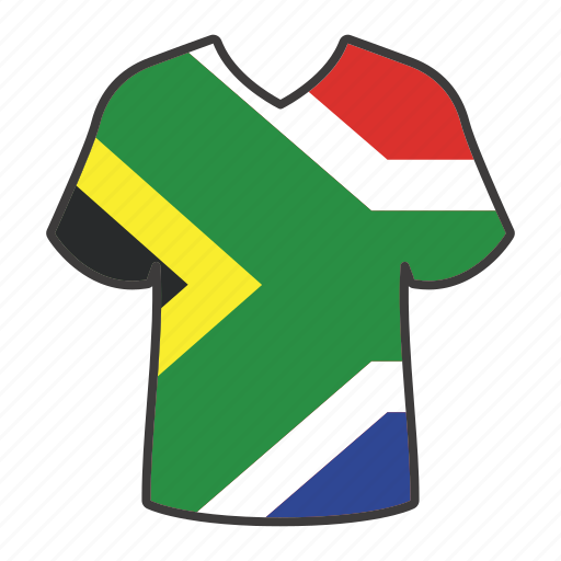 World, flag, country, national, south africa, shirt, flags icon - Download on Iconfinder