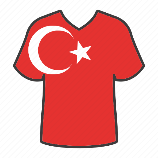 World, flag, country, national, turkey, shirt, flags icon - Download on Iconfinder