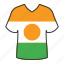 world, flag, country, national, shirt, niger, flags 