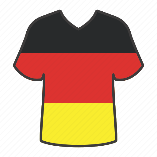 World, flag, country, national, germany, shirt, flags icon - Download on Iconfinder