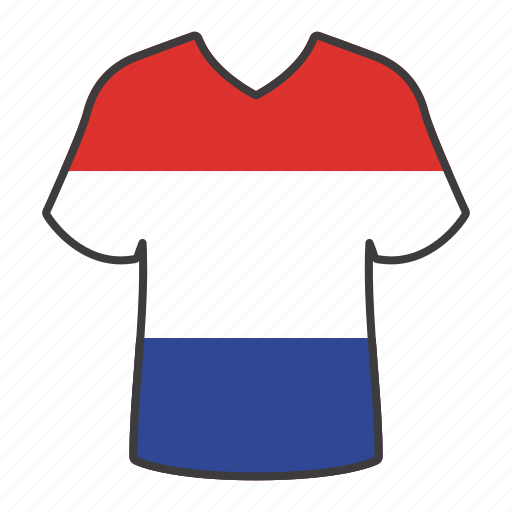 World, flag, netherlands, country, national, shirt, flags icon - Download on Iconfinder