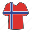 world, flag, country, national, norway, shirt, flags 