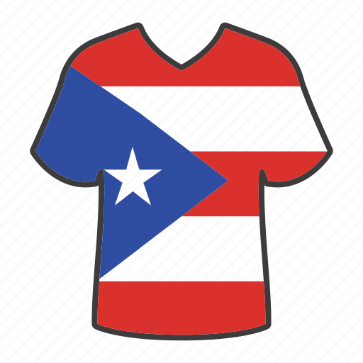 World, flag, puerto rico, country, national, shirt, flags icon - Download on Iconfinder