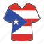 world, flag, puerto rico, country, national, shirt, flags 