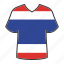 world, tailand, country, national, flag, shirt, flags 