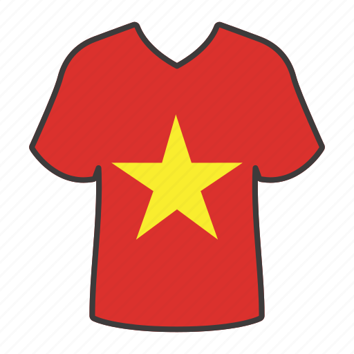 World, flag, country, vietnam, national, shirt, flags icon - Download on Iconfinder