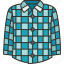 gingham, shirt, fashion, checkered, casual 