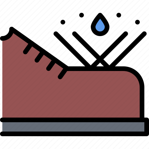 Water, protection, boot, shoe, shoemaker, workshop icon - Download on Iconfinder