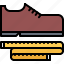 boot, shoe, measuring, tape, size, shoemaker, workshop 