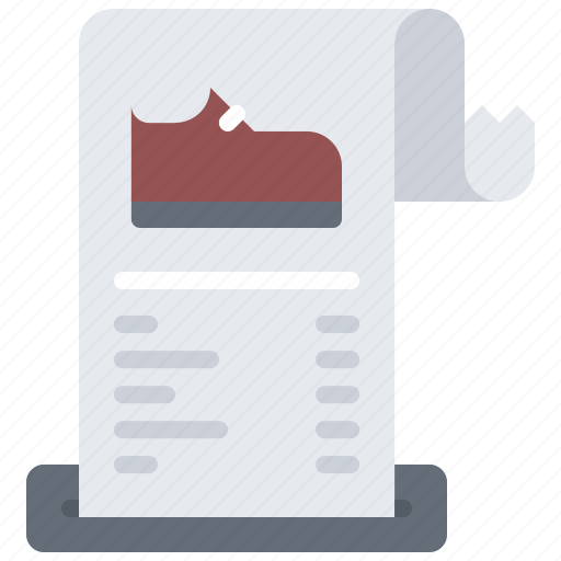 List, purchase, check, boot, shoe, shoemaker, workshop icon - Download on Iconfinder