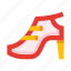 shoe, heel, sandals, footwear, woman, fashion, girl 