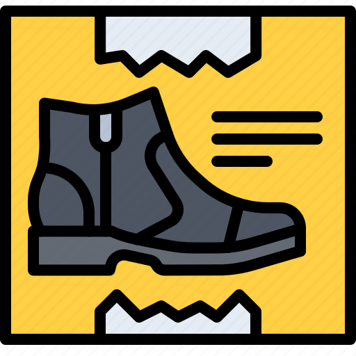 Shoes, box, footwear, boot, clothes, shop icon - Download on Iconfinder