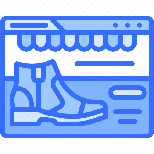 Shoes, website, browser, footwear, boot, clothes, shop icon - Download on Iconfinder