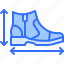 shoes, size, arrow, footwear, boot, clothes, shop 