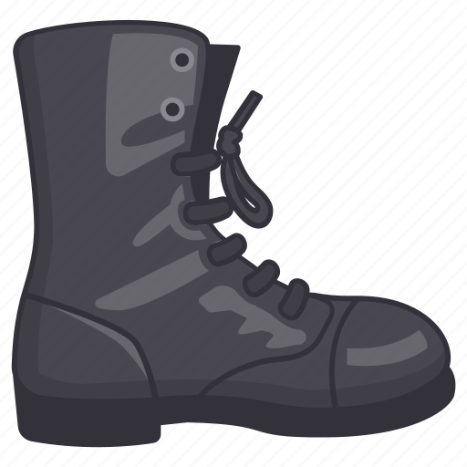 Activities, army, boot, combat, footwear, hiking, outdoor icon - Download on Iconfinder