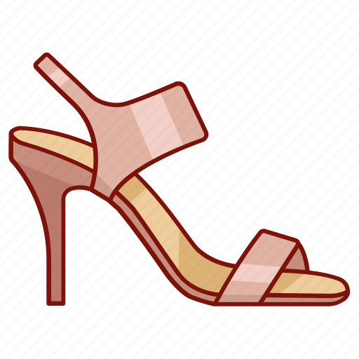 Heel, high, ladies, sandals, shoe, straps, womens icon - Download on Iconfinder