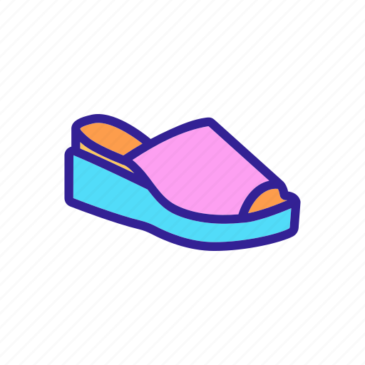 Different, footwear, shoe, shoes, shop, sneaker, wedge icon - Download on Iconfinder