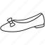 shoes, line, icon, embellished shoes, ornate glamour, fully editable flat, vector icon, footwear, fashion 