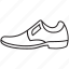 shoes, line, icon, patent leather shoes, shiny statements, fully editable flat, vector icon, footwear, fashion 