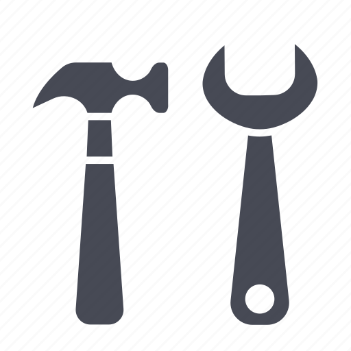Carpentry, ecommerce, hammer, repair, shopping, wrench icon - Download on Iconfinder