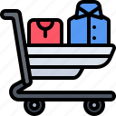 cart, shirt, jacket, shop, store, commerce, ecommerce