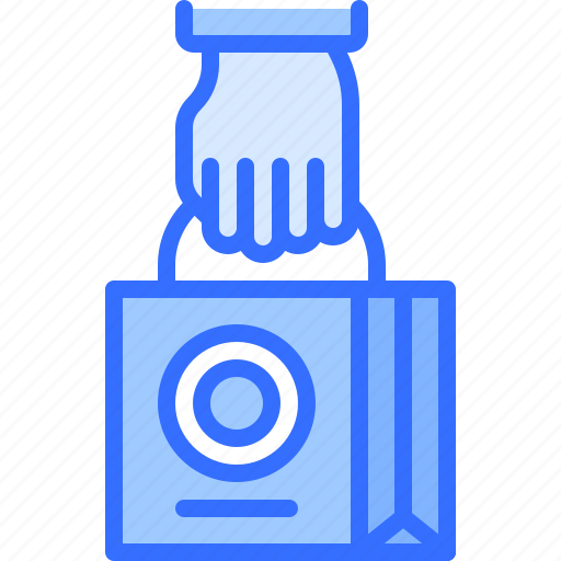 Hand, bag, shop, store, commerce, ecommerce icon - Download on Iconfinder