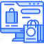 monitor, website, bag, shop, store, commerce, ecommerce 