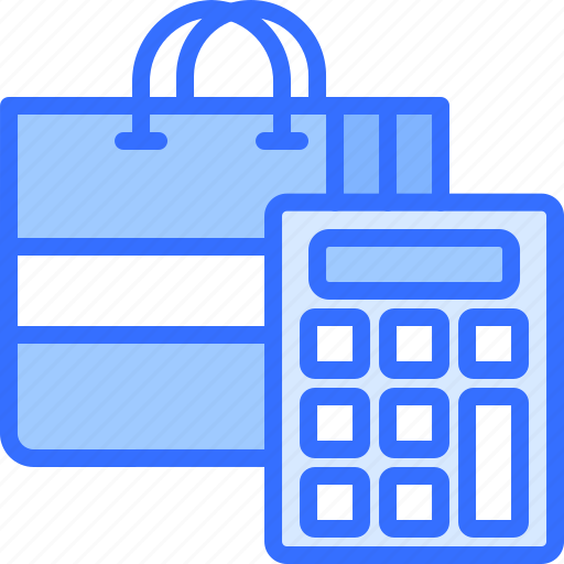 Bag, calculator, shop, store, commerce, ecommerce icon - Download on Iconfinder