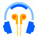 headphones, music, sound, audio