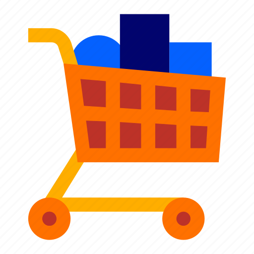 Trolley, full, shopping, buy, shop icon - Download on Iconfinder