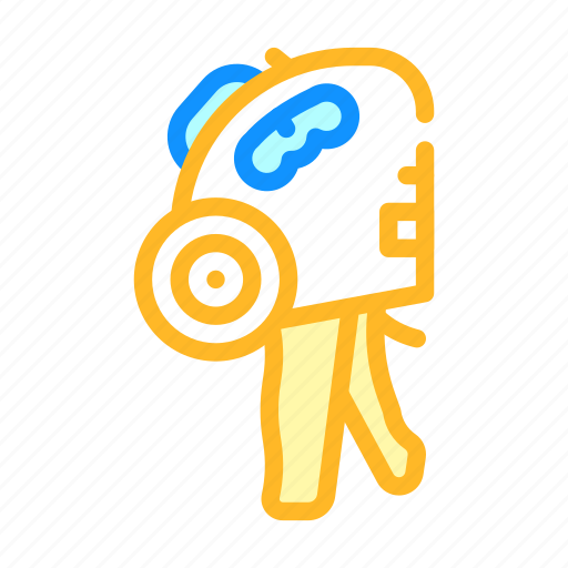 Self, adhesive, marker, gun, device, portable, cash icon - Download on Iconfinder