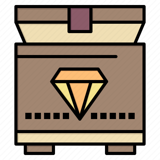 Chest, gaming, treasure icon - Download on Iconfinder