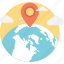geo target, global location, map locator, map pin, navigation 