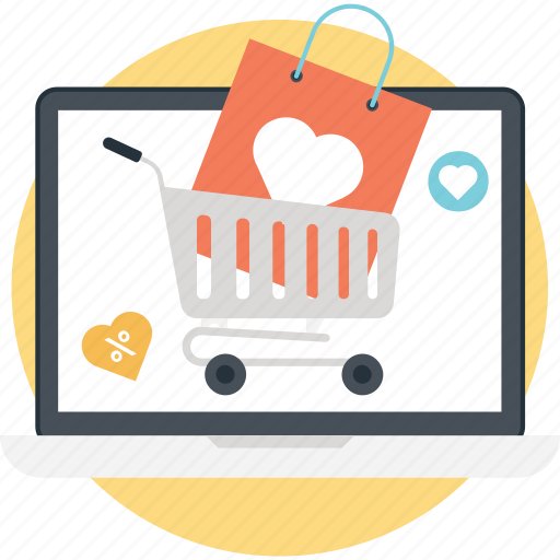 Ecommerce, love shopping, online shopping, shopaholic, shopping addiction  icon - Download on Iconfinder