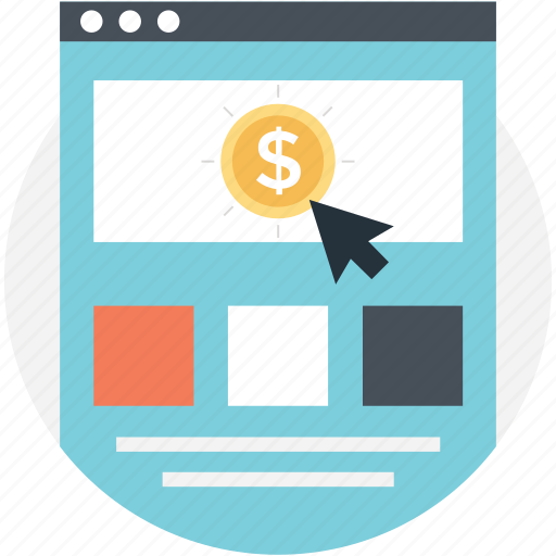 Cost per click, digital advertising, online marketing, pay per click, ppc icon - Download on Iconfinder