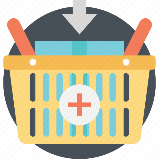 Add to basket, add to cart, buy online, ecommerce, shopping basket icon - Download on Iconfinder