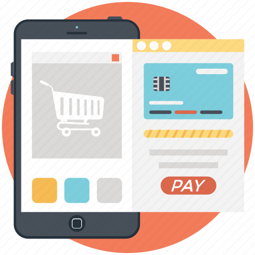 Mcommerce, mobile payment, mobile shopping, online shopping, shopping app icon - Download on Iconfinder