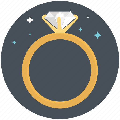 Diamond ring, engagement ring, fashion accessory, jewelry, wedding ring icon - Download on Iconfinder